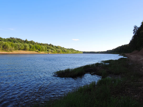 рыбалка, река