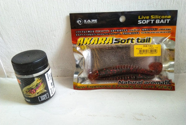 силиконовая приманка Ribtail
