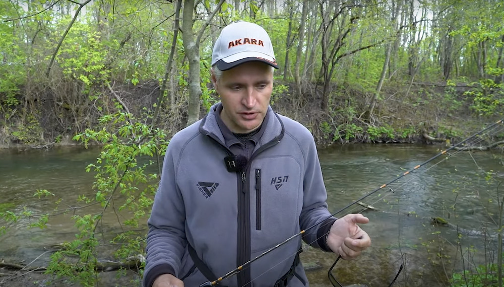  Akara Forest Creek — короткий спиннинг в работе