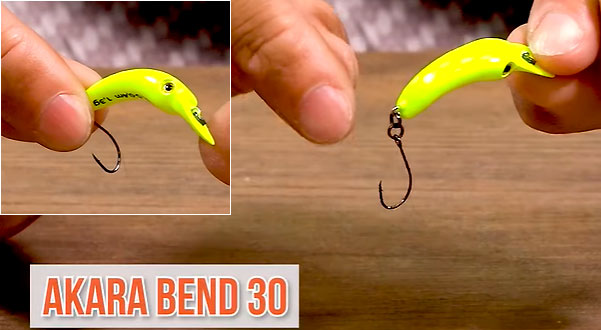 форелевый воблер Bend 30