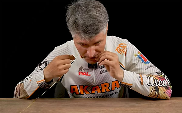 смачиваем узел