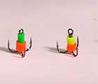 Оснащение тройника блесны кембриком или каплей?