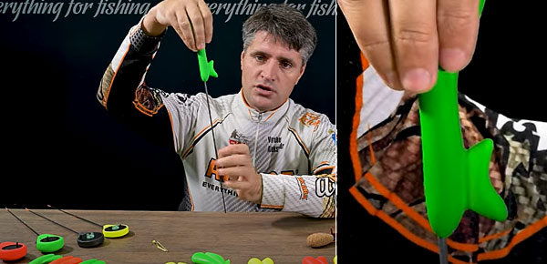 зимняя удочка модель косточка