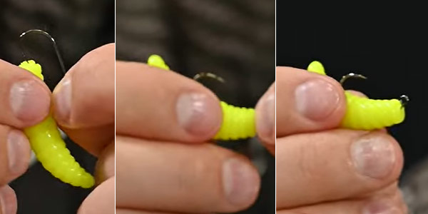 Maggot и крючок Decoy