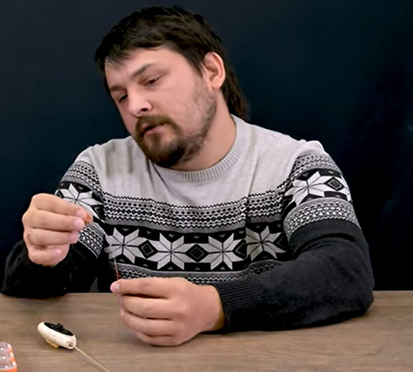 кивок вниз