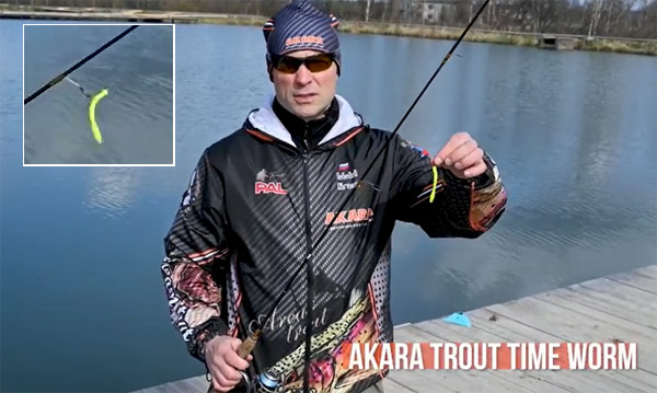 akara trout worm