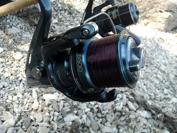 карповая катушка shimano