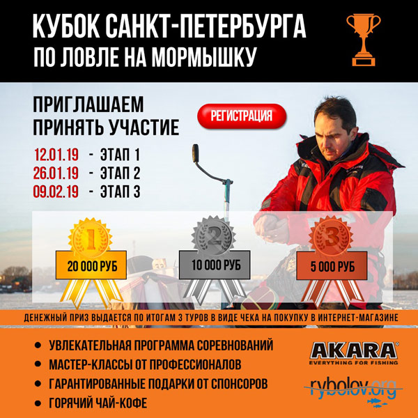 кубок спб по ловле на мормышку