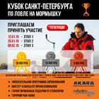 Кубок Санкт-Петербурга по ловле на мормышку 12 января 2019
