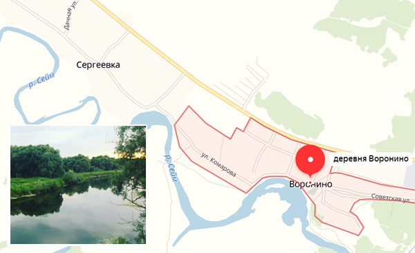 ловля на реке сейм