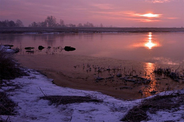 зимняя рыбалка по открытой воде