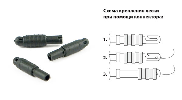 коннектор для лески