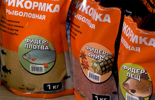 прикормка рыбы