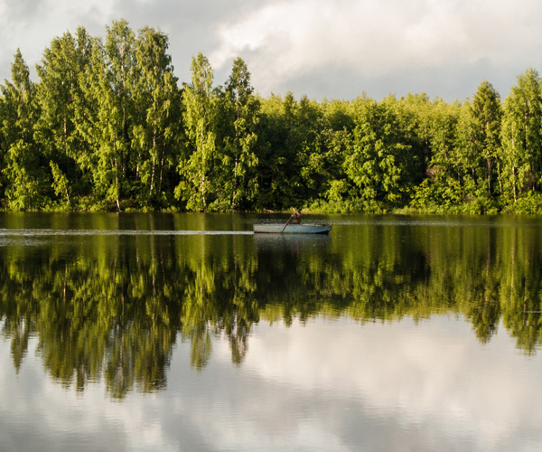 рыбалка с лодки