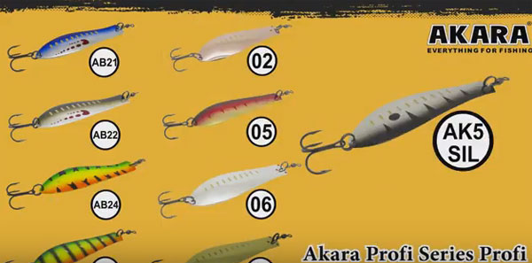 расветки колебалки akara profi