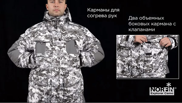 карманы куртки внешние  
