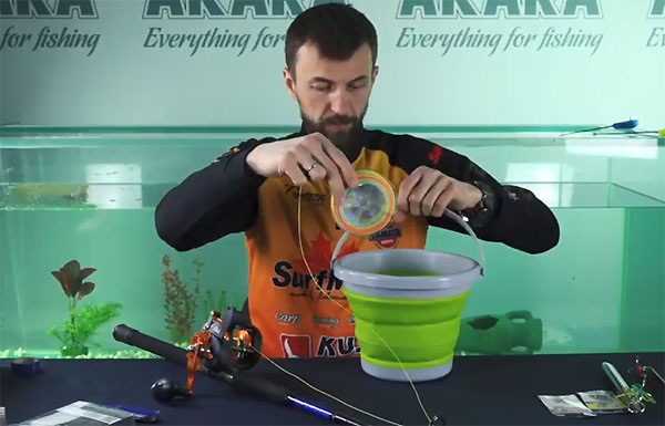 намотка шнура