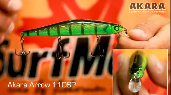 Arrow 110SP воблер для твичинга