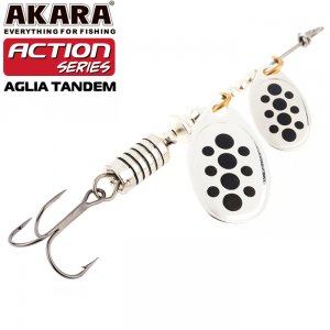 Блесна вертушка Akara Action Series Aglia Tandem