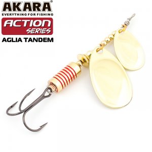 Блесна вертушка Akara Action Series Aglia Tandem