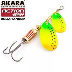Блесна вертушка Akara Action Series Aglia Tandem