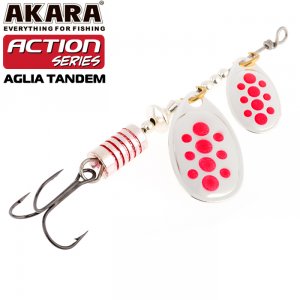 Блесна вертушка Akara Action Series Aglia Tandem