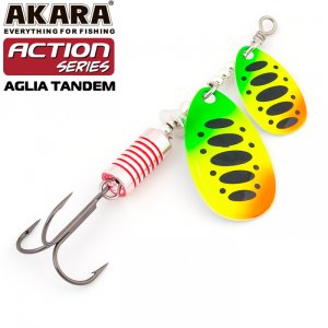 Блесна вертушка Akara Action Series Aglia Tandem