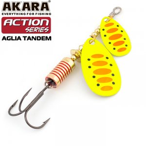 Блесна вертушка Akara Action Series Aglia Tandem