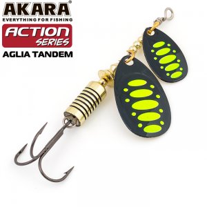 Блесна вертушка Akara Action Series Aglia Tandem