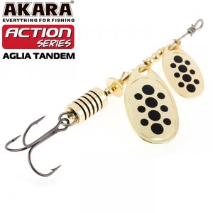 Блесна вертушка Akara Action Series Aglia Tandem
