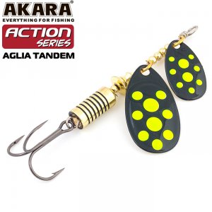 Блесна вертушка Akara Action Series Aglia Tandem