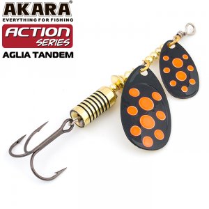 Блесна вертушка Akara Action Series Aglia Tandem