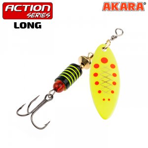 Блесна вертушка Akara Action Series Long