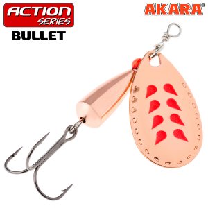 Блесна вертушка Akara Action Series Bullet