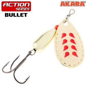 Блесна вертушка Akara Action Series Bullet