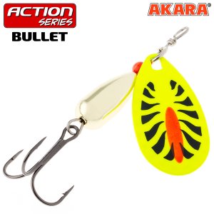Блесна вертушка Akara Action Series Bullet