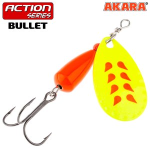 Блесна вертушка Akara Action Series Bullet