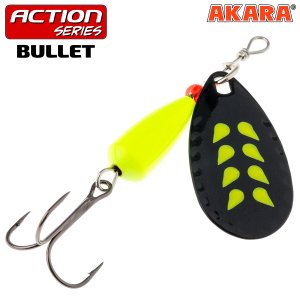 Блесна вертушка Akara Action Series Bullet