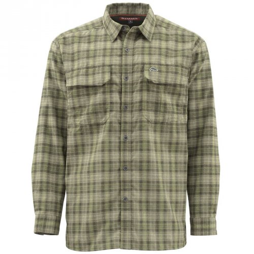 Рубашка Simms Coldweather LS Shirt Covert Plaid