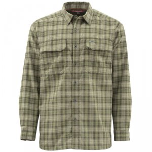 Рубашка Simms Coldweather LS Shirt Covert Plaid