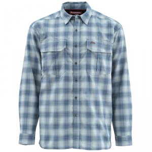 Рубашка Simms Coldweather LS Shirt Admiral Blue Plaid