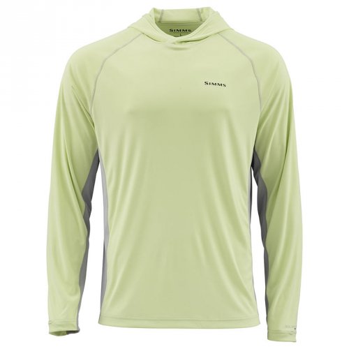 Термофутболка Simms SolarFlex Hoody Key Lime