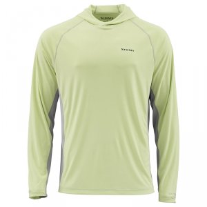 Термофутболка Simms SolarFlex Hoody Key Lime