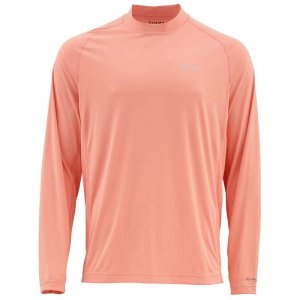 Термофутболка Simms Solarflex LS Crewneck Solid Pink