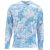Термофутболка Simms Solarflex Hoody - Print Cloud Camo Blue