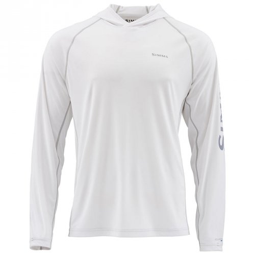 Термофутболка Simms SolarFlex Hoody - Print White