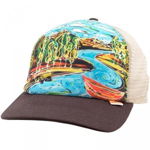 Кепка Simms Artist Series Trucker Cap Dripping Trees Bark