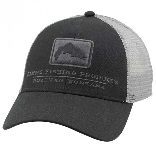 Кепка Simms Trout Icon Trucker Cap Black