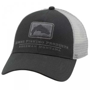 Кепка Simms Trout Icon Trucker Cap Black