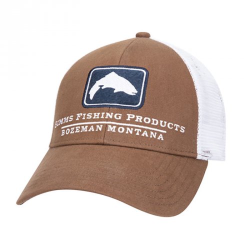 Кепка Simms Trout Icon Trucker Mocha